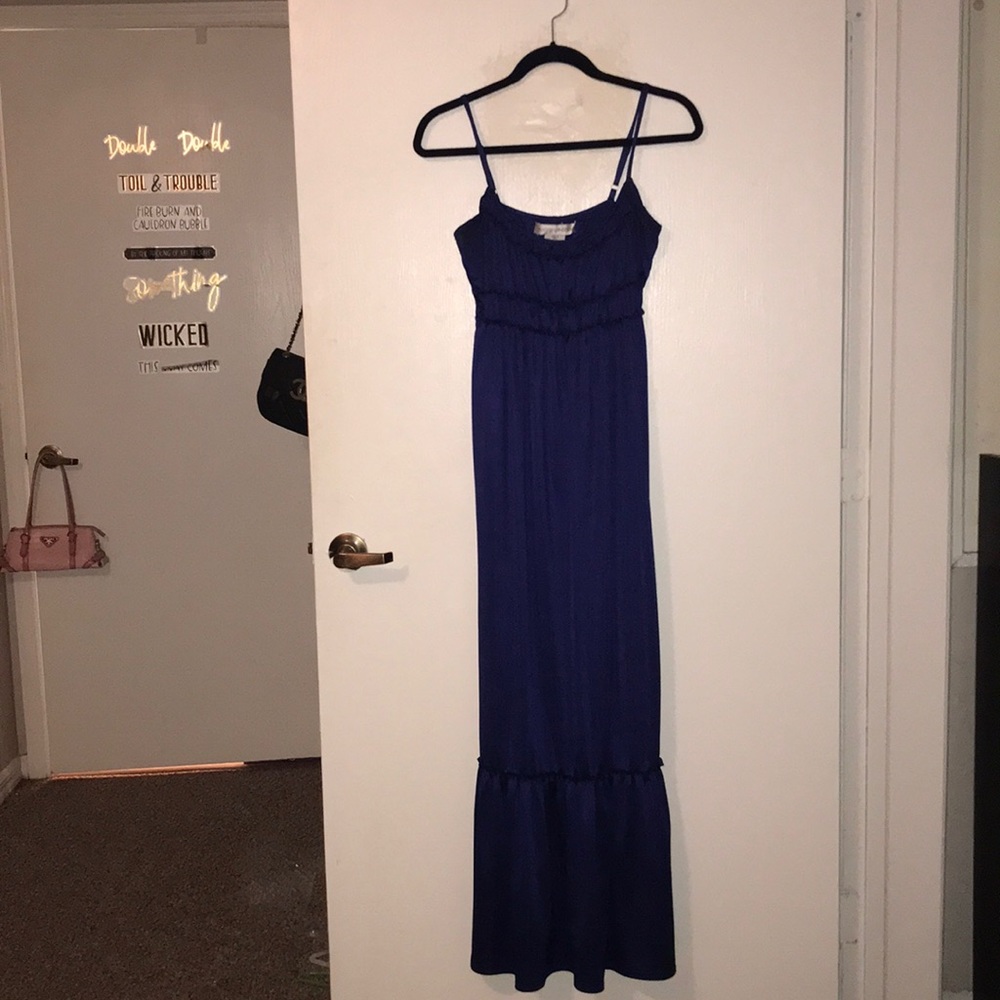 Maggy London Navy Maxi Dress